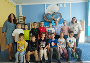 Społeczność Bajkolandii w "kropkowych" strojach