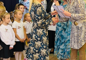 Wręczenie upominków