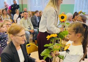 Kwiaty dla zaproszonych gości