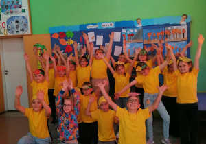 Dzień Uśmiechu w 3a, odwiedziny kolegi z klasy 1