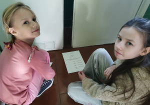 Smerfy z klasy 3b podczas Dnia Tabliczki Mnożenia