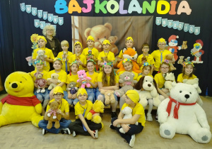 Bajkoludki z klasy 3 ze swoimi misiami