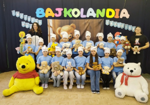 Bajkoludki z klasy 3 ze swoimi misiami