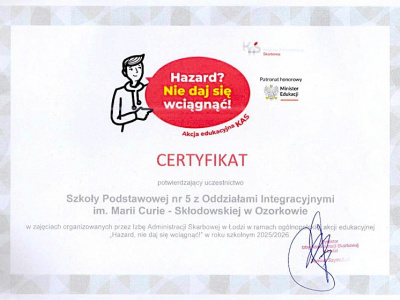 Spotkanie uczniów klas 7 i 8 z przedstawicielami Izby Administracji Skarbowej z Łodzi