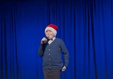 Uczeń recytuje wiersz