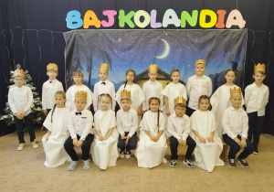 Występ uczniów klasy 1