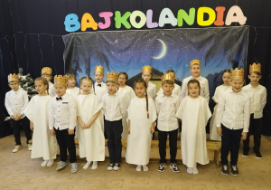 Występ uczniów klasy 1