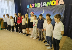 Występ uczniów klasy 3