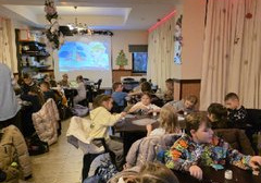 Uczniowie klas 2 podczas wycieczki