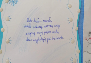 Wiersze napisane przez dzieci
