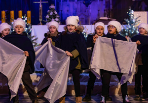 Zespół PIANO podczas udziału w konkursie i koncercie kolęd i pastorałek