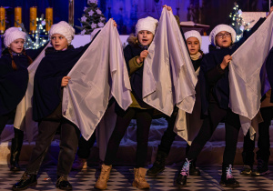 Zespół PIANO podczas udziału w konkursie i koncercie kolęd i pastorałek