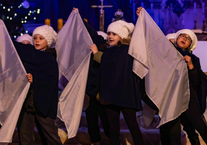 Zespół PIANO podczas udziału w konkursie i koncercie kolęd i pastorałek