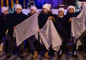 Zespół PIANO podczas udziału w konkursie i koncercie kolęd i pastorałek