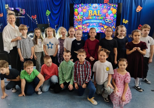 Uczniowie klasy pierwszej