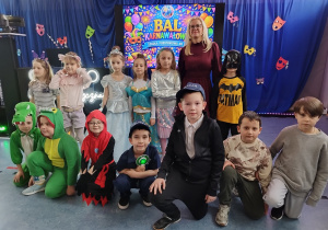 Uczniowie klasy pierwszej