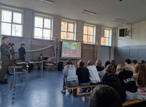 Spotkanie w ramach doradztwa zawodowego dla ósmoklasistów