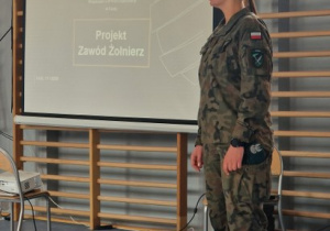 Spotkanie z przedstawicielami Wojskowego Centrum Rekrutacji z Łodzi