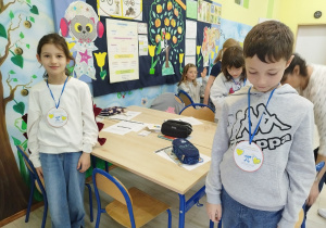 Klasa druga podczas lekcji pokazowej z matematyki