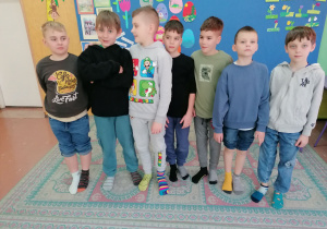 Uczniowie z klasy 3a