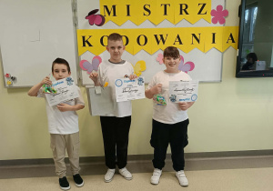 Reprezentacja Bajkolandii w konkursie kodowania