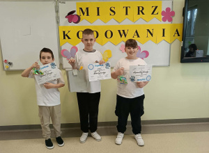 I Międzyszkolny Konkurs „Mistrz kodowania”