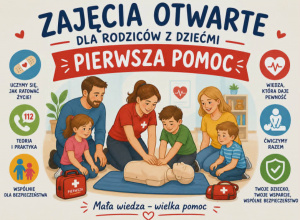 Pierwsza pomoc - Zajęcia otwarte dla rodziców