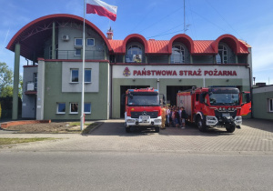 Uczniowie z wizytą u strażaków