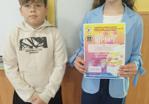Uczniowie wyróżnieni w konkursie ogólnopolskim
