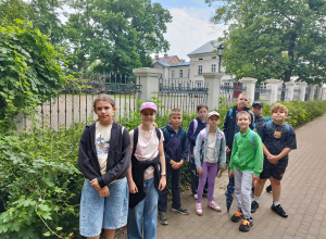 Smerfny rajd "Poznajemy historię i zabytki Ozorkowa"