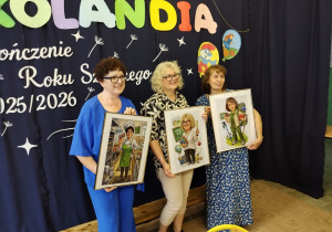 Trzy pracownice Bajkolandii