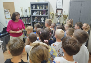 Rozmowa z panią wicedyrektor