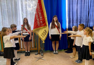 Moment ślubowania