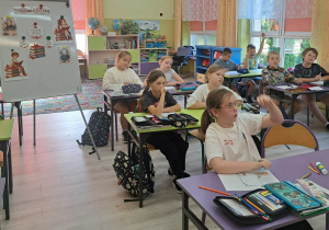 Narodowe Czytanie w klasie 3b