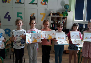 Nagrody dla wzorowych i aktywnych Świetlików.