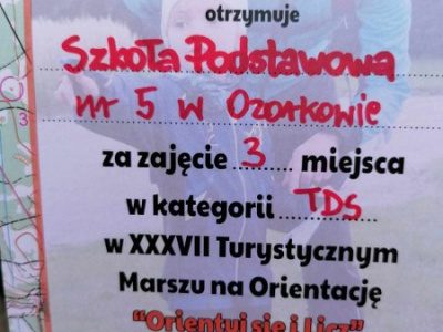 XXXVII Turystyczny Marsz na Orientację „Orientuj się i Licz”