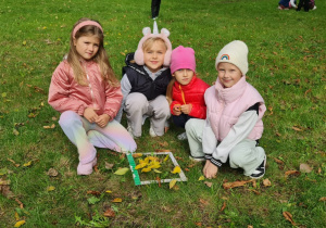 Oto skończone dzieło Julii, Anielki, Mai i Niny