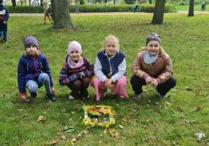 To piękne dzieło stworzyły: Magda, Antosia, Amelka i Laura