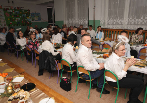 Spotkanie bożonarodzeniowe w klasie trzeciej b