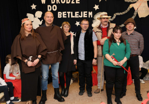 Spotkanie bożonarodzeniowe w klasie trzeciej b