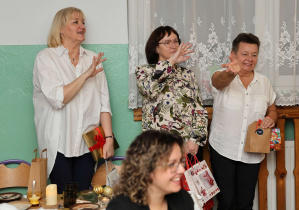 Spotkanie bożonarodzeniowe w klasie trzeciej b