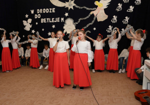 Spotkanie bożonarodzeniowe w klasie trzeciej b