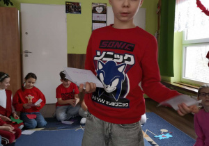 Zabawy walentynkowe w klasie 3b
