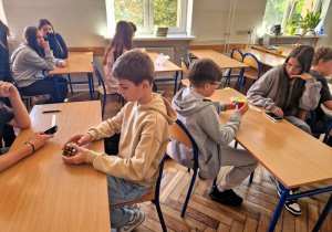 Uczestnicy podczas rywalizacji