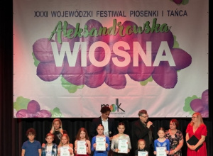 Zespół PIANO na podium.