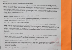 Strona zwycięskiej gazetki