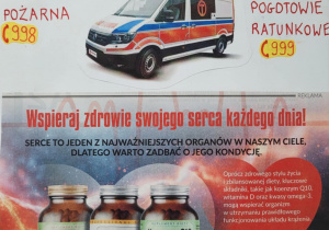 Strona zwycięskiej gazetki