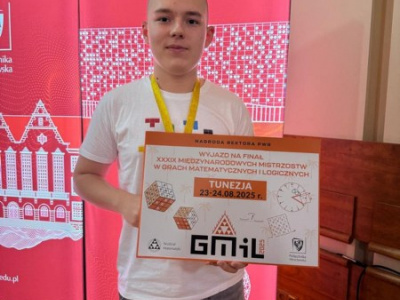 Mistrz Polski w Grach Matematycznych i Logicznych! - Mateusz Kaźmierczak