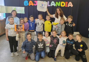 Zwycięska zgrana klasa 2b - Smerfy