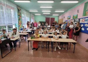 Uczniowie klasy 3c ostatni raz w swojej "bajkowej krainie"
